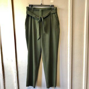 H&M Olive Paper Bag Pant